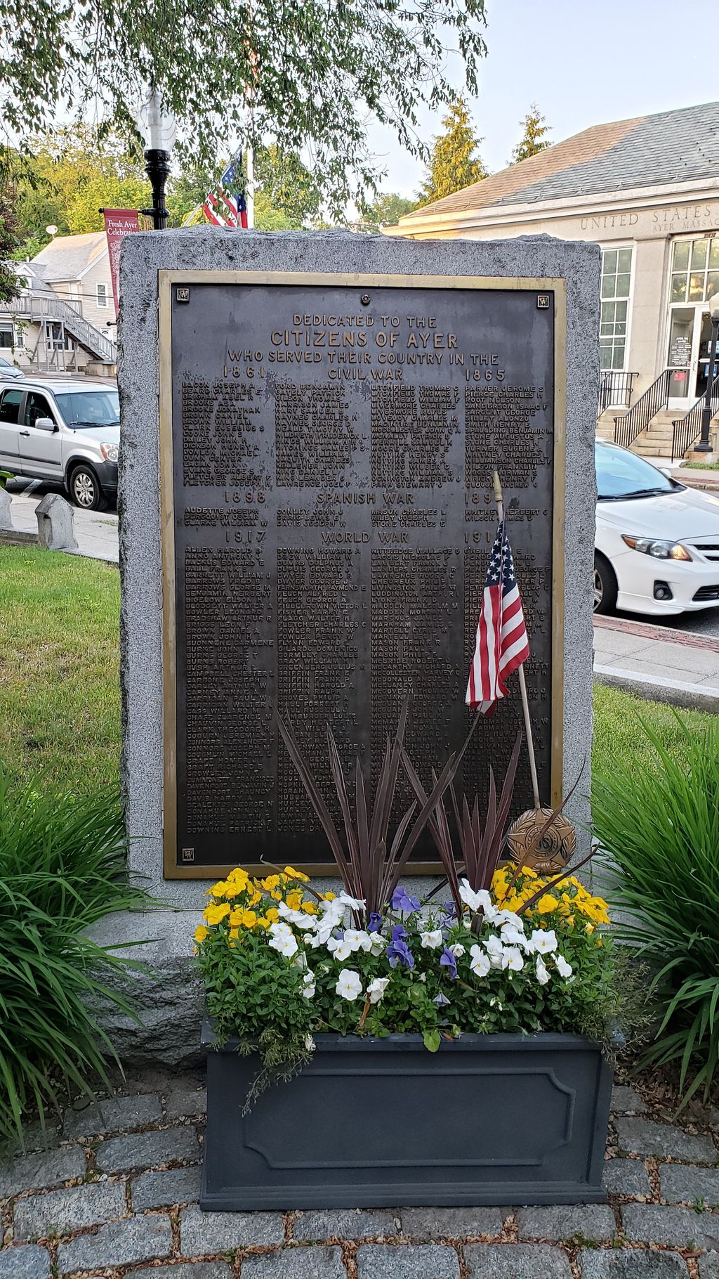Ayer Veterans Memorials