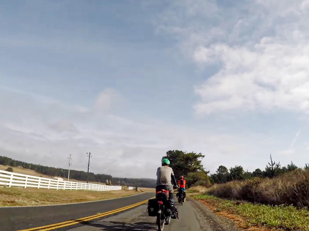 Cycling the Coastal Route 