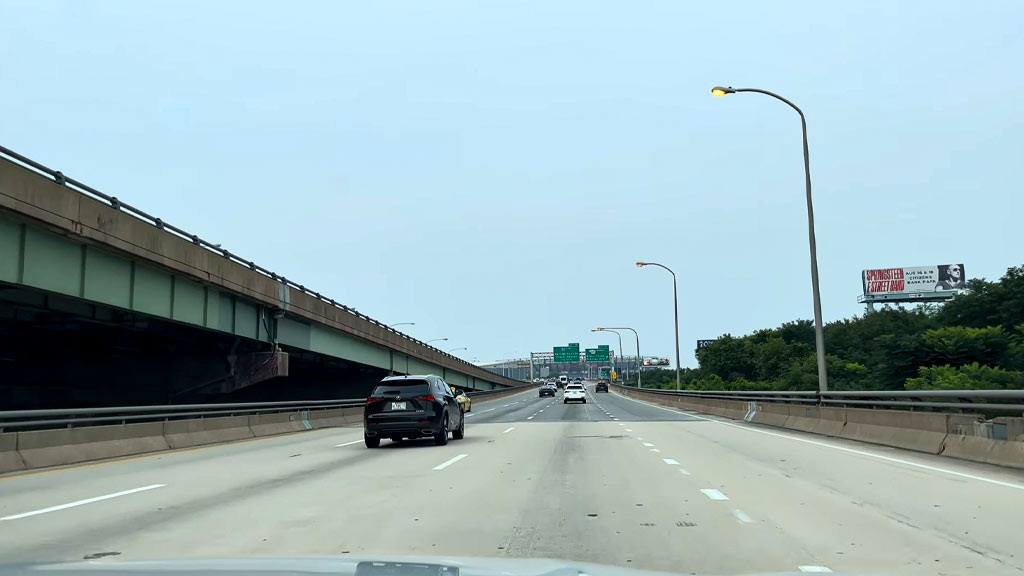 Driving via I-95 South 
