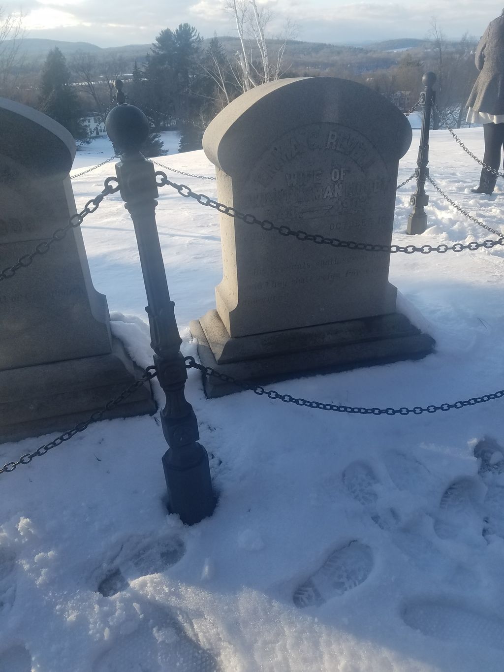 Dwight L. Moody & Emma C. Revell Grave