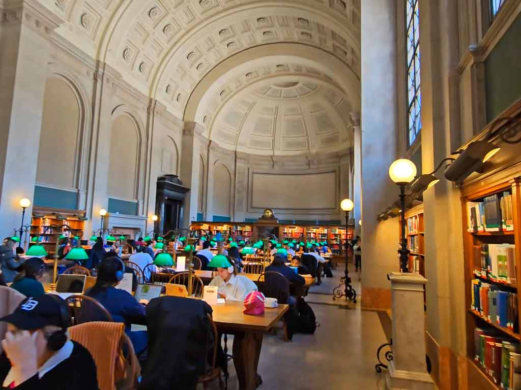  Explore the Boston Public Library