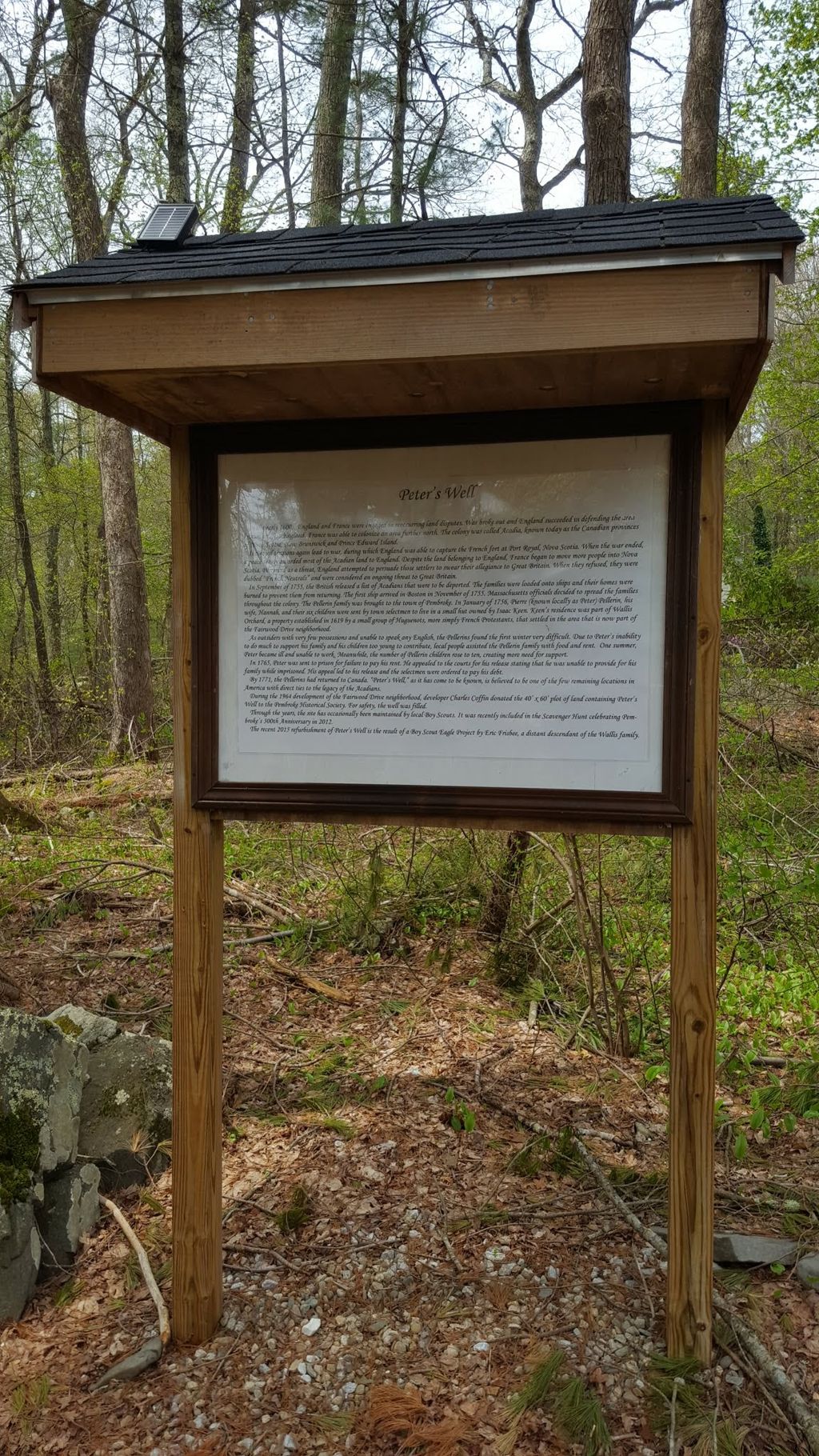 Peter's Well Historical Site