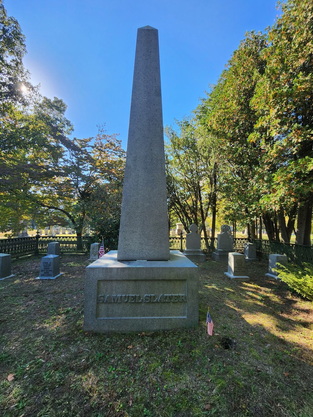 Samuel Slater Grave