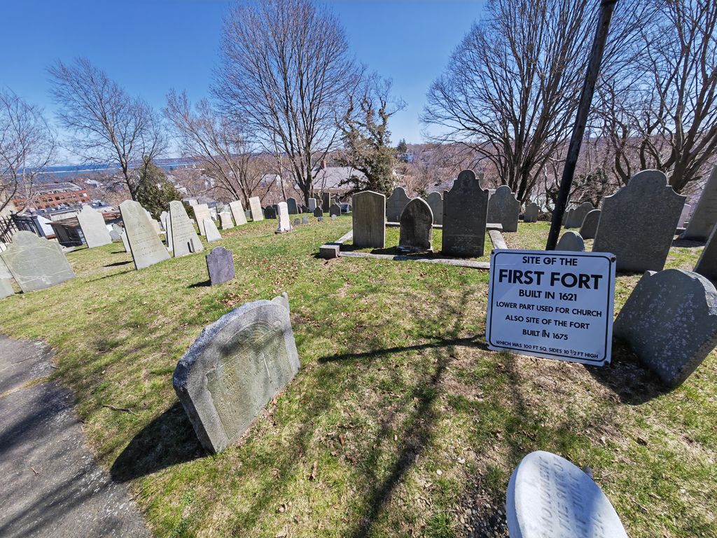 Site of the John Alden’s Plymouth House