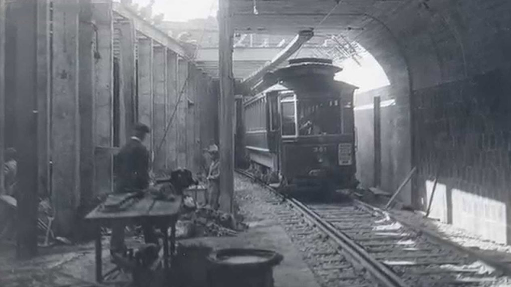 Evolution of the Tremont Street Subway in Boston