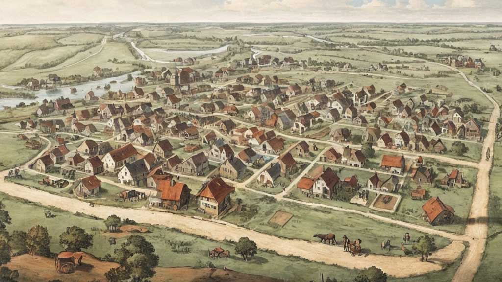 Birth of a Town and the Rise of Agriculture