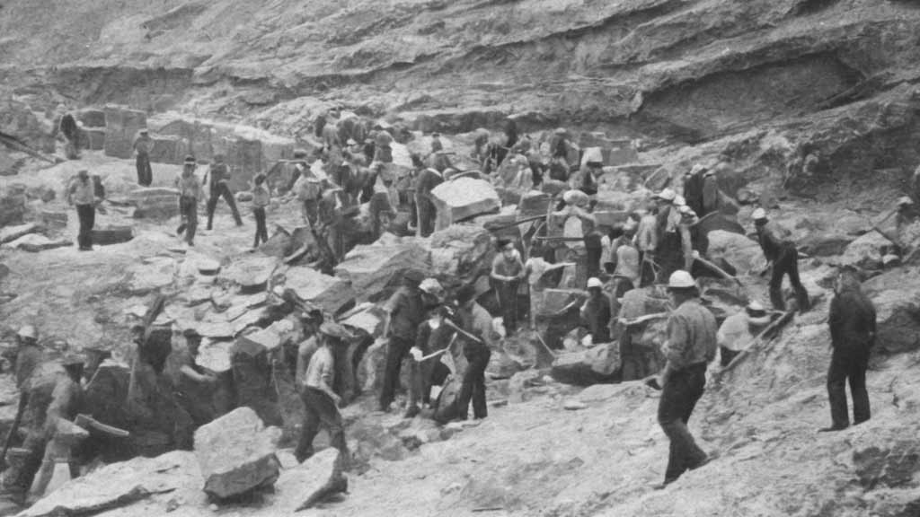 Labor Movement in Rockport Quarries