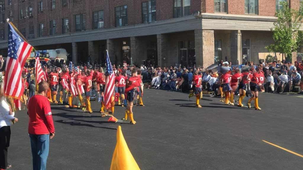 Parade Kickoff Ceremony