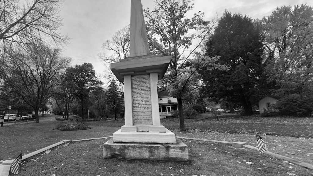 The Bloody Brook Monument  