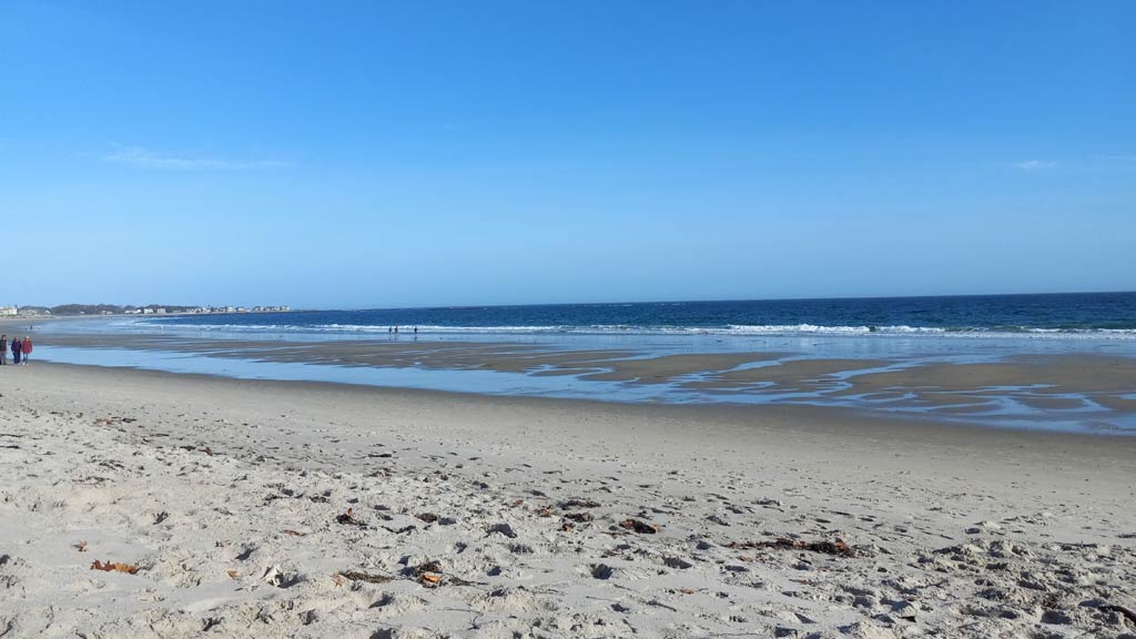 Start your day with a stroll along Biddeford Pool