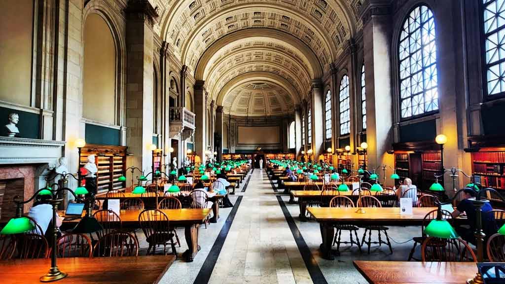 Boston Public Library's Copley Square Branch