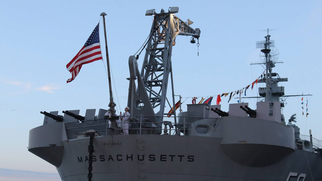 Memorial Day Remembrance at the USS Massachusetts