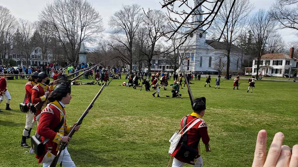 Memorial Day Service at Lexington Battle Green