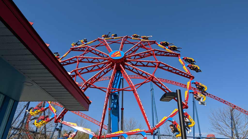 Mind Eraser at Six Flags New England (Agawam, MA)