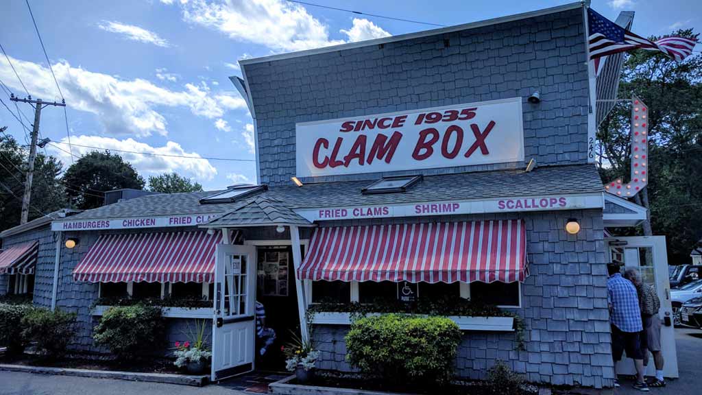 The Clam Box in Ipswich, Massachusetts