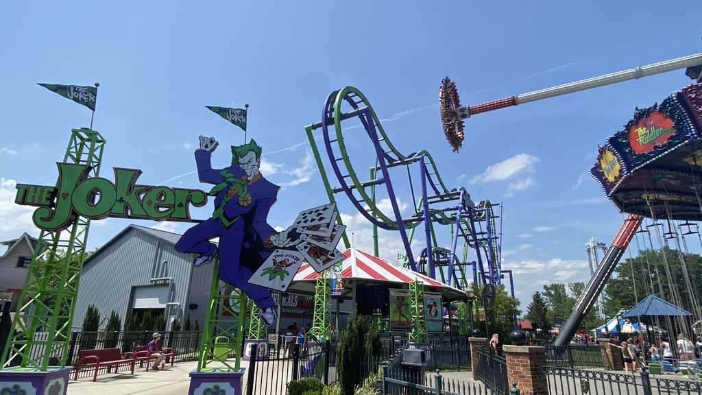 The Joker at Six Flags New England