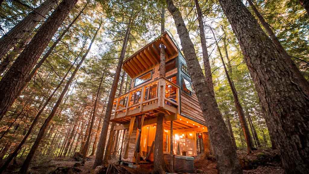 The Woods Treehouse (Vermont) 