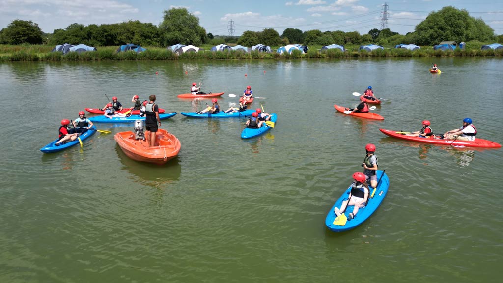 Watersports on the River Nene