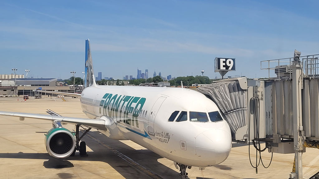 Connecting Flight via Frontier Airlines