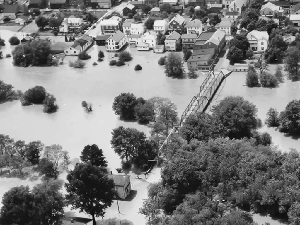 Hurricanes Connie and Diane (1955)