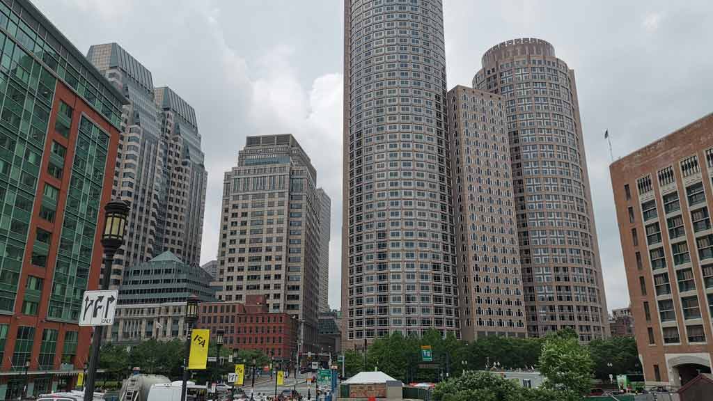 the Hyatt Regency in Boston