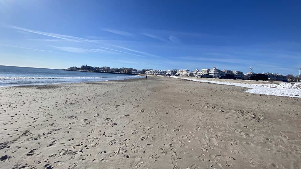 Narragansett Town Beach Seawall, Rhode Island