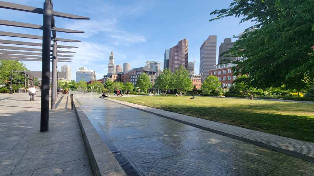 Rose Kennedy Greenway's Contemporary Greenspace