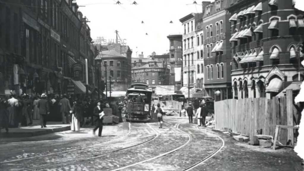 Scollay Square Boston History: Scollay Square station, History Timeline ...