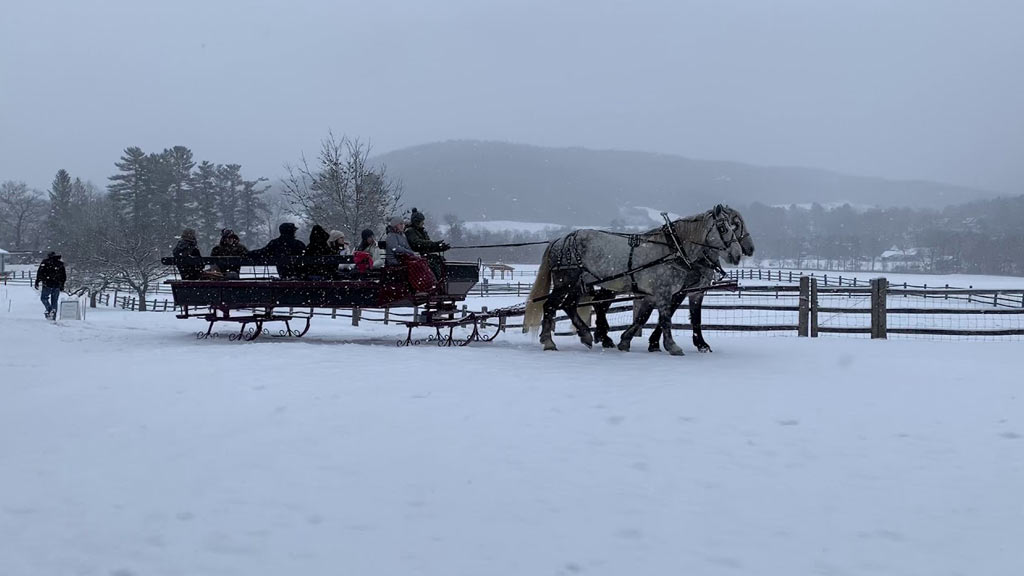 Sleigh Rides in New Hampshire