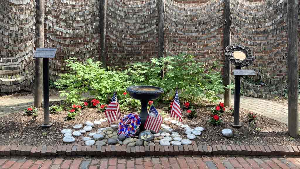 The Whimsy of the Old North Memorial Garden