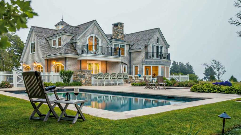 waterfront villa in cape cod