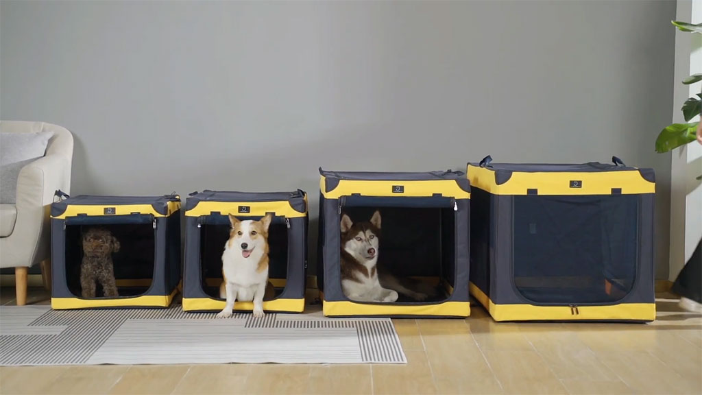 A4Pet Soft Collapsible Dog Crate