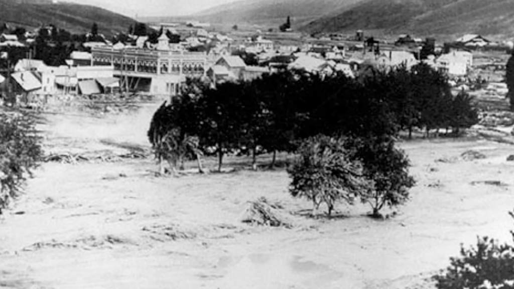 Deadly Flash Flood on June 14, 1903, at Heppner, Oregon