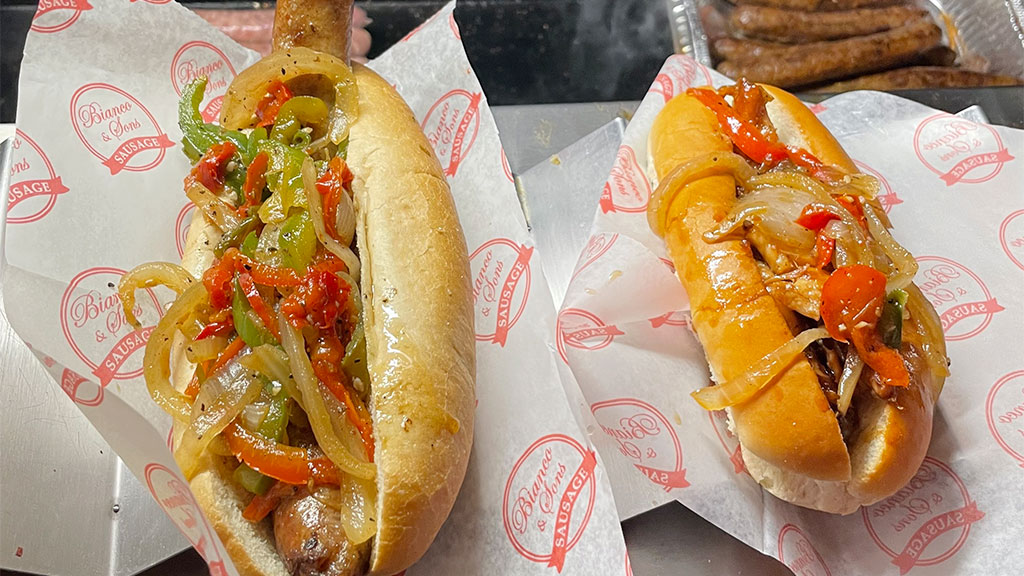 Fenway Frank hot dog