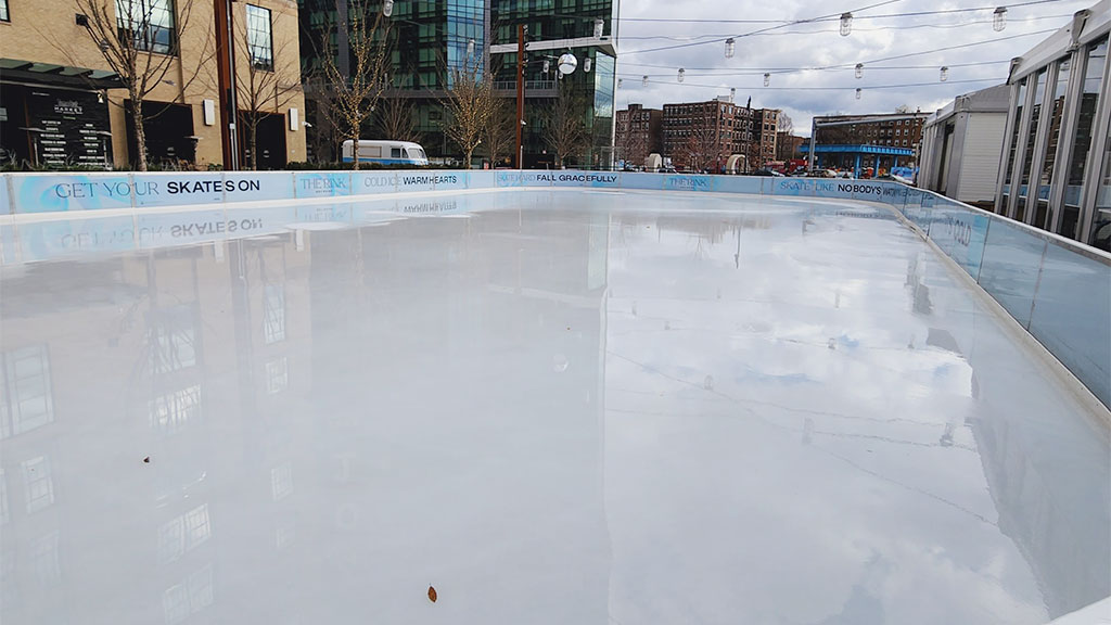 Ice Skating in Fenway at The Rink @ 401 Park