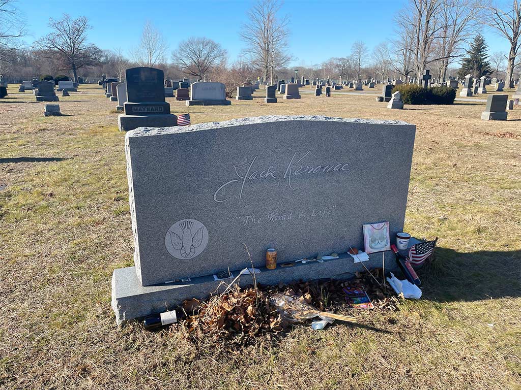 Jack Kerouac's Grave worcester
