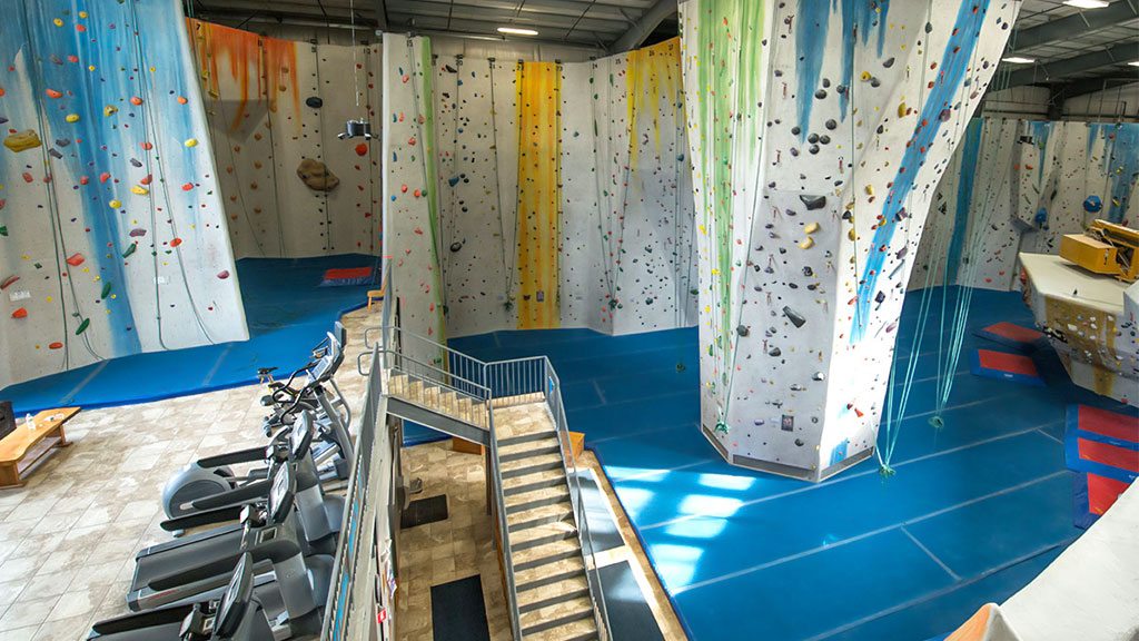 Overview of Central Rock Gym Worcester