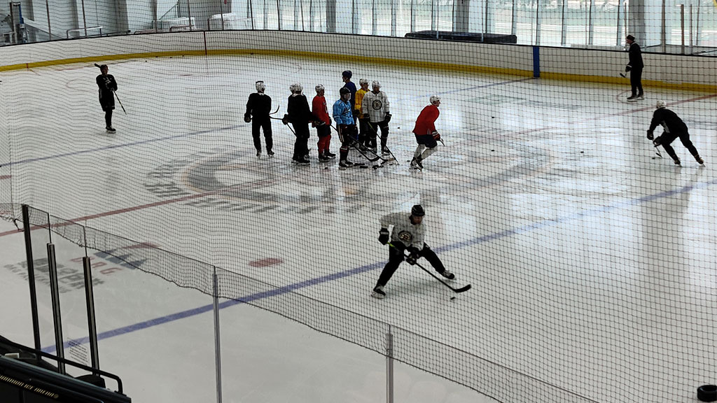 Skating at Warrior Ice Arena