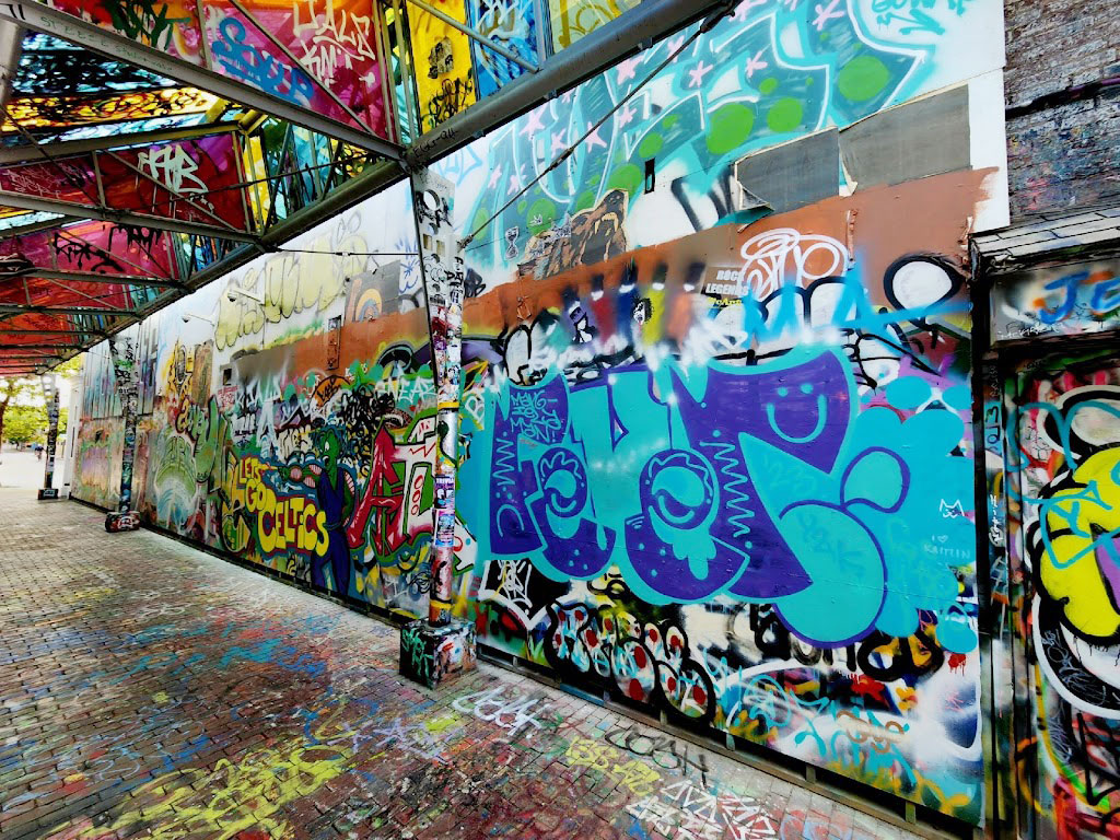 Graffiti Walls Near Boston