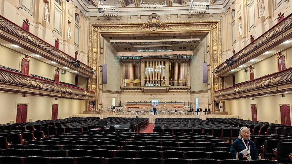 Overview of Boston Symphony Hall Tours