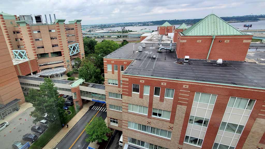 RI Hospital Bridge Building