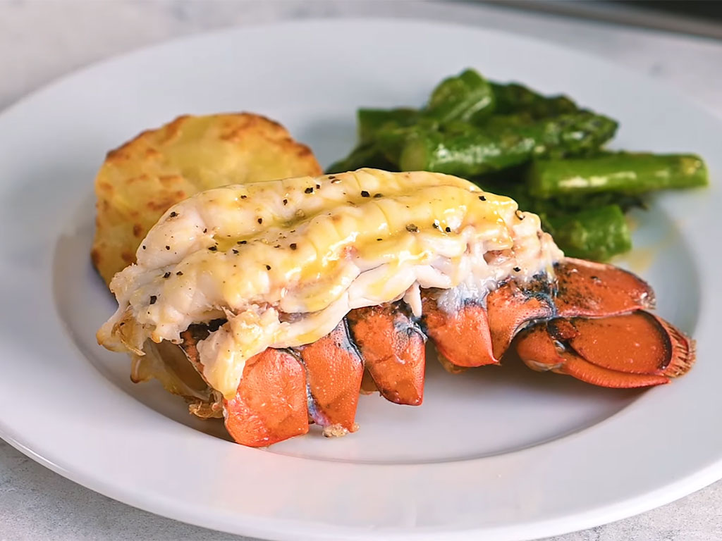 Mixing the Lobster Salad