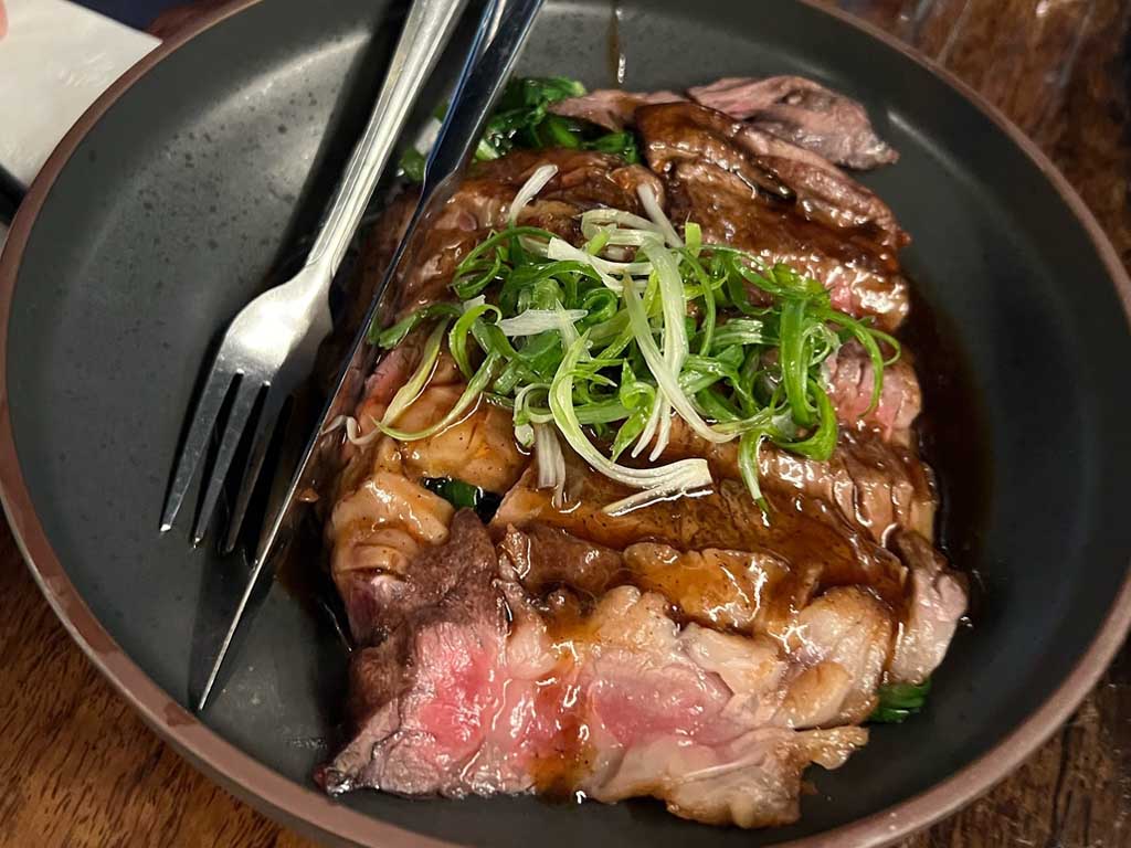 Skewered Meats with Asian Flair: Cloud Asian Fusion & Bar