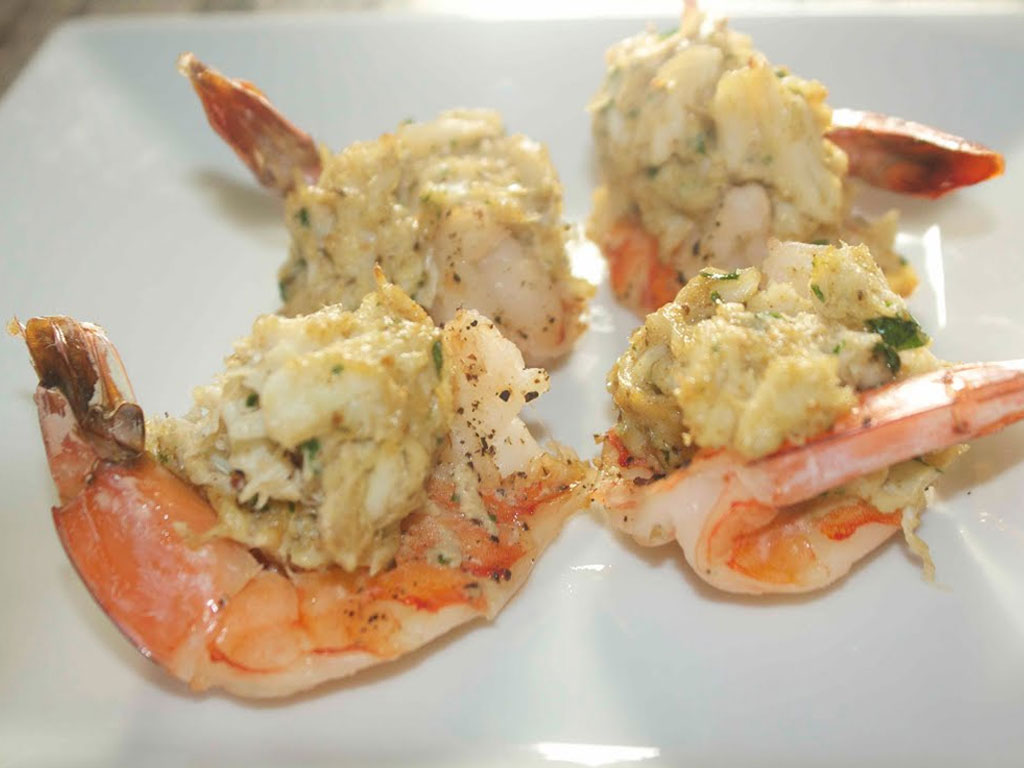 Stuffed Shrimp with a Southern Twist