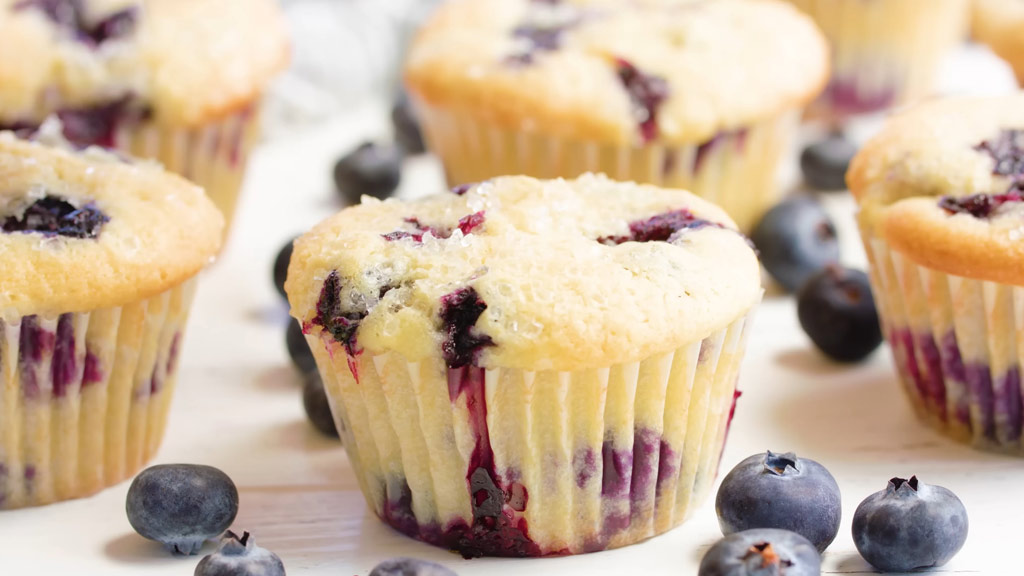 The Famous Blueberry Muffins from Jordan Marsh