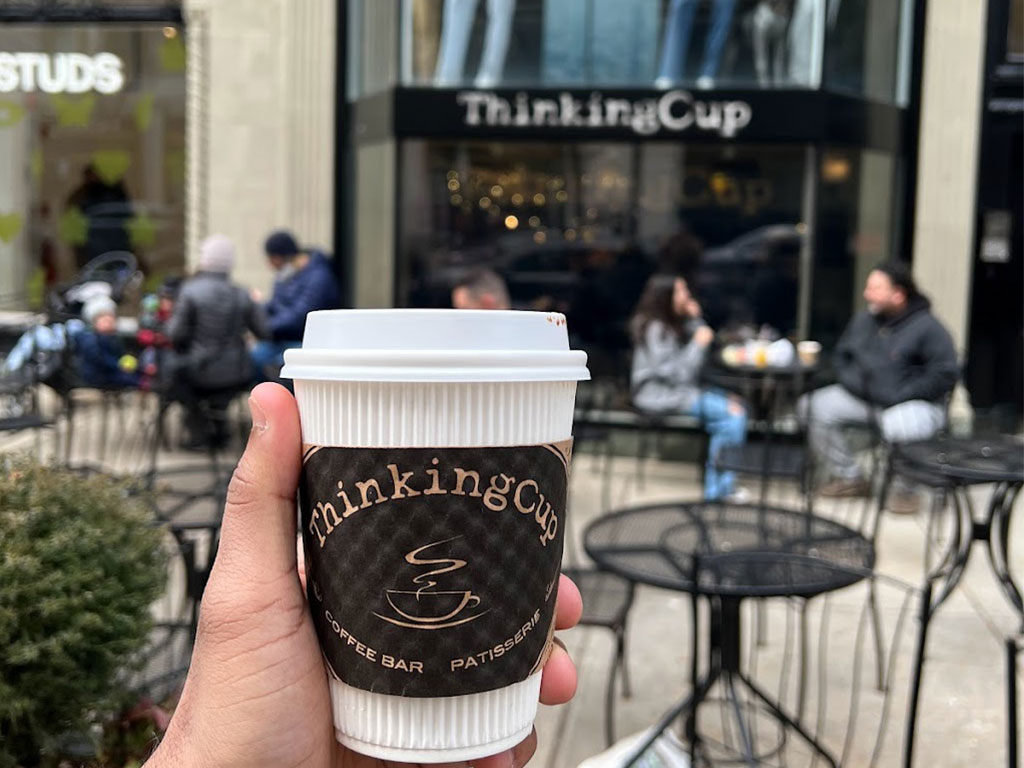 Thinking Cup, nestled at 85 Newbury St